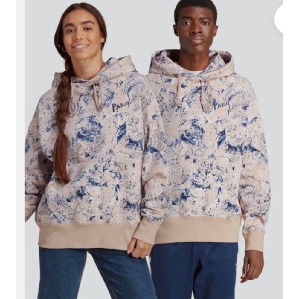 Adidas x Parley All-Over Print Hoodie - Size 2XL - Unisex